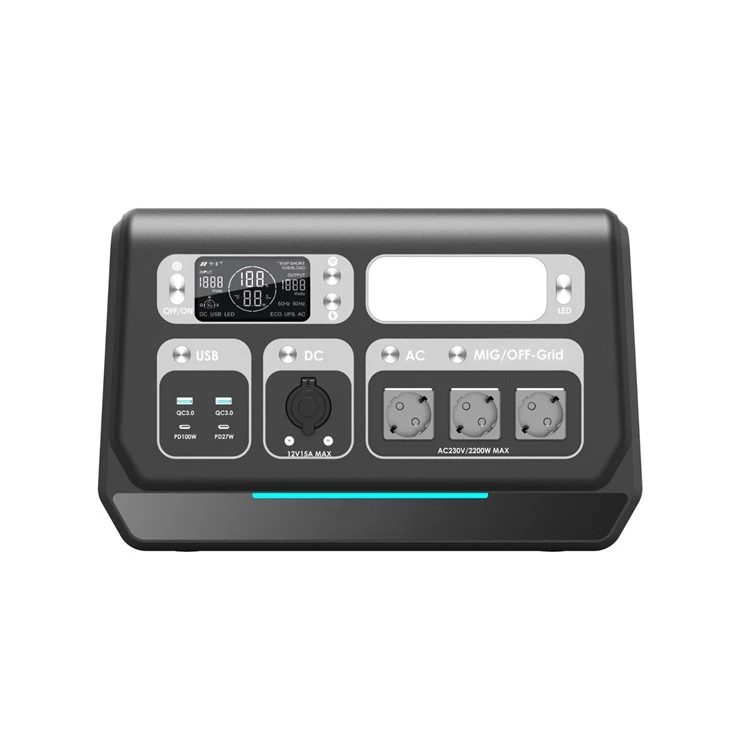 2200W Portable Power Supply With WIFI