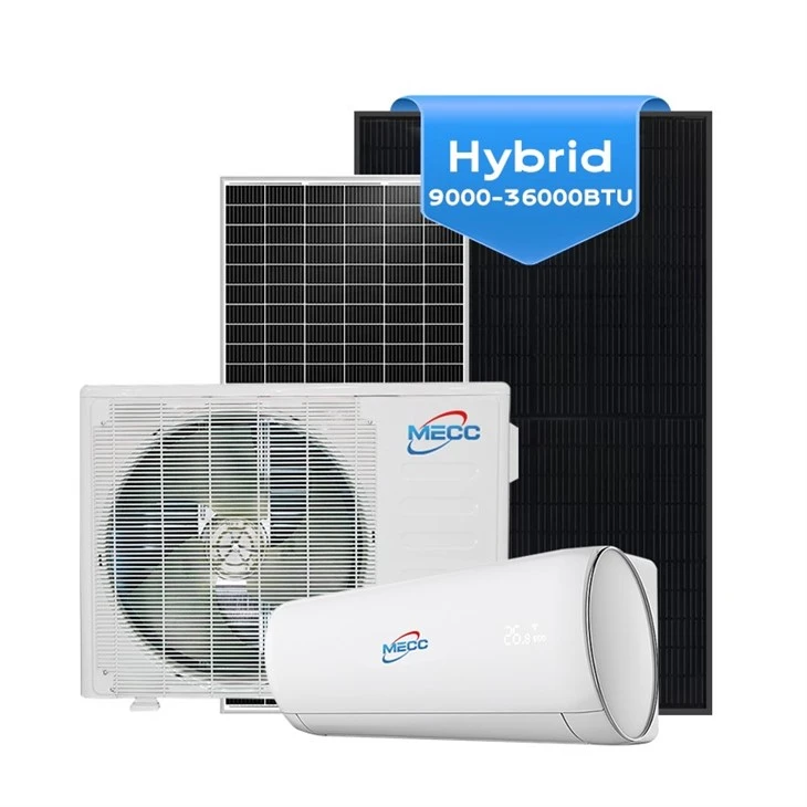 Solar Driven Air Conditioner Saving Energy While Cooling
